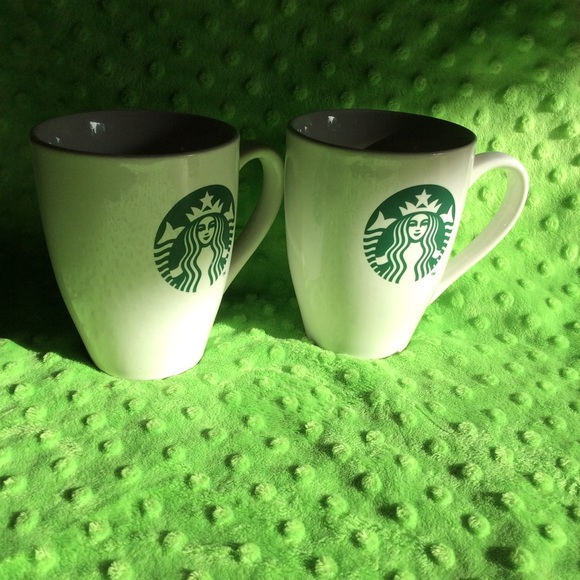 Starbucks Other - Starbucks mug set of 2 white. 2011
